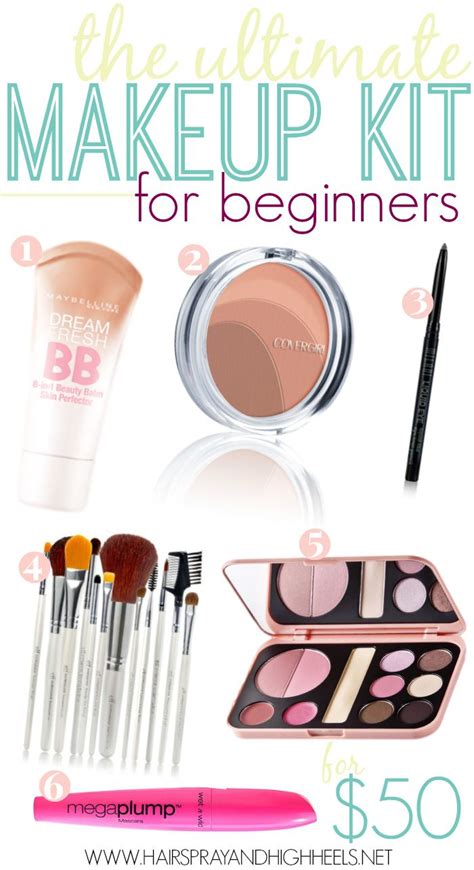 Makeup For Beginners | Beginner makeup kit, Makeup kit ...