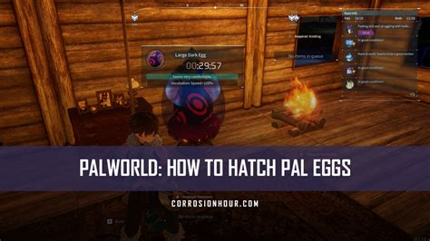 Palworld How To Hatch Pal Eggs Corrosion Hour