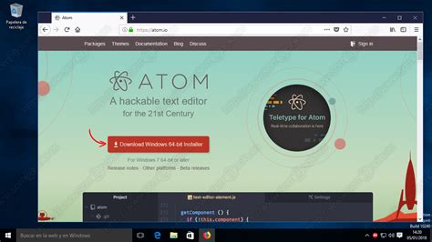 Instalar Atom El Editor De Código Fuente Multiplataforma Sobre