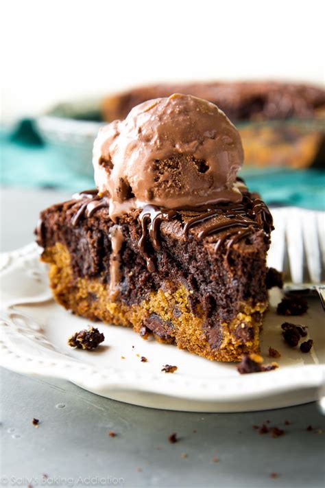 Brookie Pie. | Sally's Baking Addiction | Bloglovin'