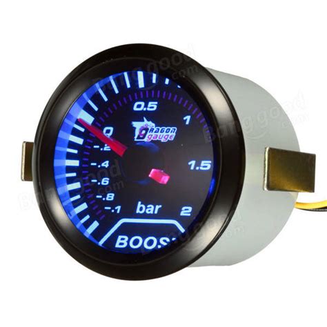 2inch 52mm Universal Car Auto Led Turbo Boost Vacuum Press Gauge Meter