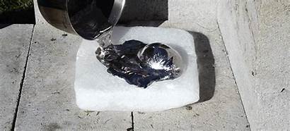 Liquid Nitrogen Molten Ice Dry Aluminium Aluminum