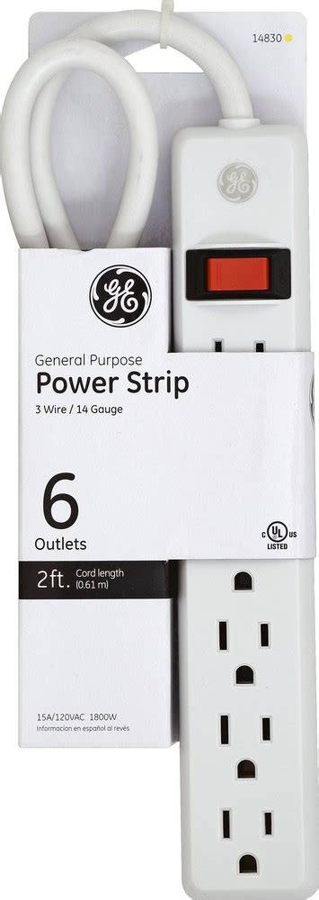 Where To Buy 2 Ft General Purpose Power Strip