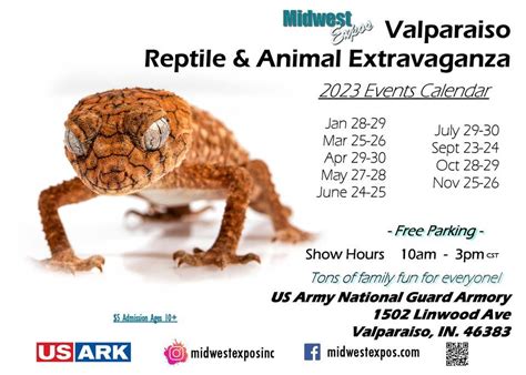 Midwest Expos - Valparaiso Reptile & Animal Extravaganza , NWI Army