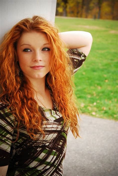 Curly Red Hair Girl Image Curly Hair