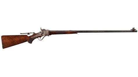 Gen Strongs Sharps Model 1874 Creedmoor No 1 Rifle Rock Island Auction