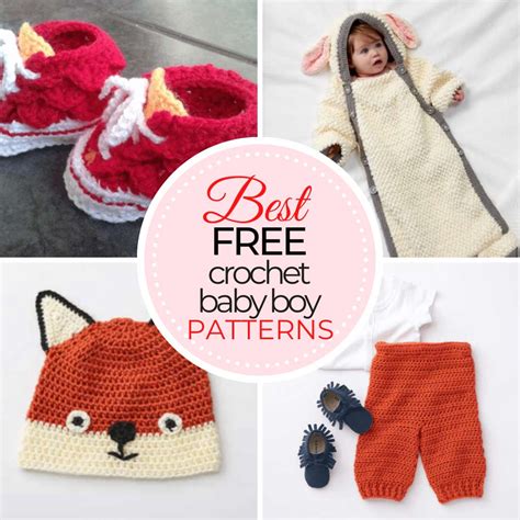 Free Crochet Baby Boy Patterns 15 Of The Best Treasurie