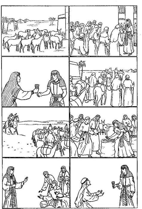 Click above to download this joseph coloring page story sheet. Joseph in Egypt coloring | Joseph in egypt, Sunday school ...