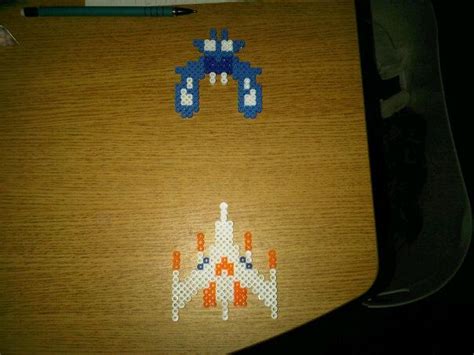 Galaga From Perler Beads By SupremeBLT On DeviantArt