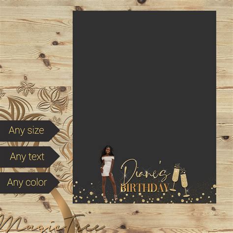 Birthday 360 Video Booth Overlay Touchpix Overlay Photo Booth Etsy