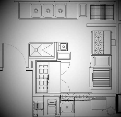 Small Cafe Kitchen Layout Strategy Mise Designs