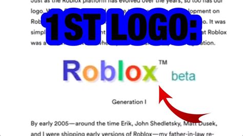 Old Roblox Logos Youtube