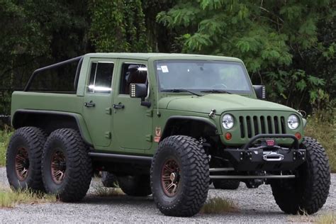 Jeep Wrangler Jk 6x6 By Bruiser Conversions Hiconsumption