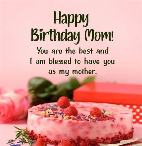 sweet birthday messages for mom