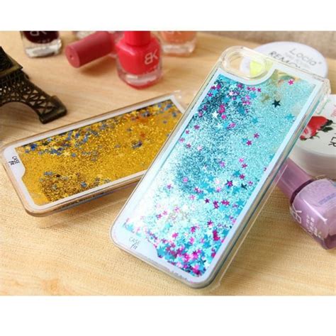 Glitter Liquid Case For Iphone 6 6s 7 8 Plus 5s Se 5 Transparent Luxury