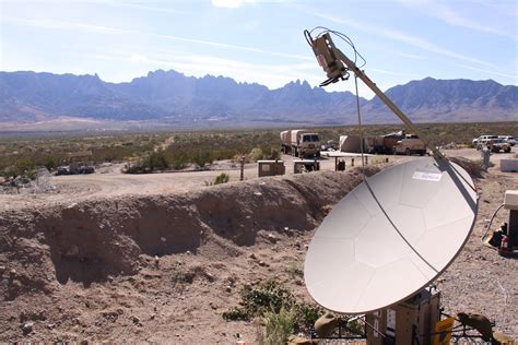 Satellite Terminals Work In Tandem With Technology At Nie Article