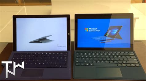 Microsoft surface pro 4 is the successor to the highly popular surface pro 3. Surface Pro 4 Vs Pro 3 - YouTube