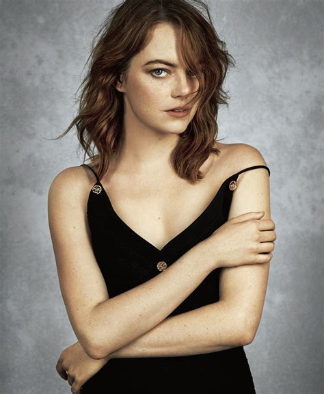 Stunning Portrait Of Emma Stone By Victor Demarchelier