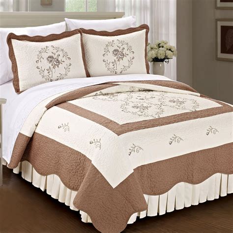 Bnf Home Serenta Classic Embroidery Prewashed Roses