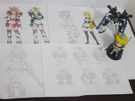 Gundam Heavyarms Ew Drawings And Figures By Bryanz09 On Deviantart