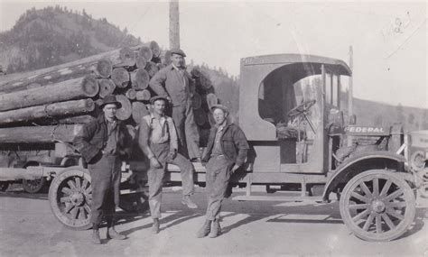 Early Logging Truck The Making Of A Small Town A Glimpse To Lumbys