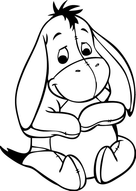 Baby Winnie The Pooh Coloring Pages - GetColoringPages.com