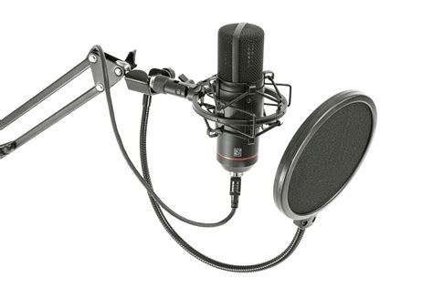BST STM-300 PLUS Professional Studio USB Microphone Podcast Kit - 4DJ