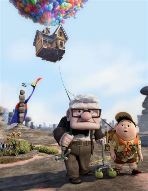 Carl And Russell Disney Movie Up Up Pixar Up The Movie