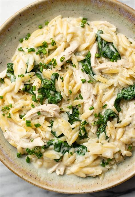 Boursin Orzo With Chicken Salt And Lavender