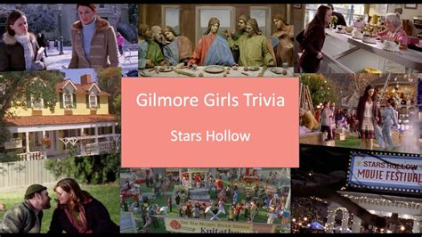 Gilmore Girls Trivia Stars Hollow Youtube