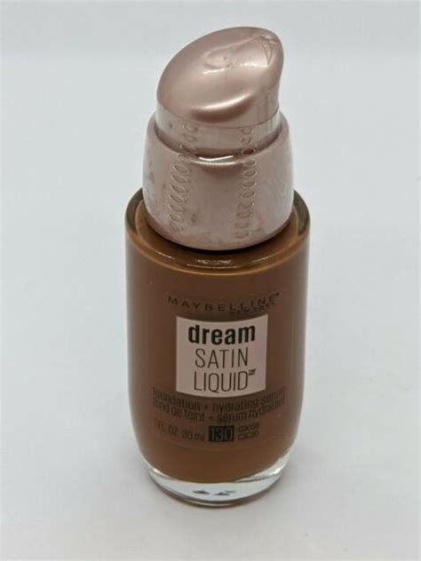 Maybelline Dream Satin Liquid Foundation 130 Cocoa 1 Fl Oz Ebay