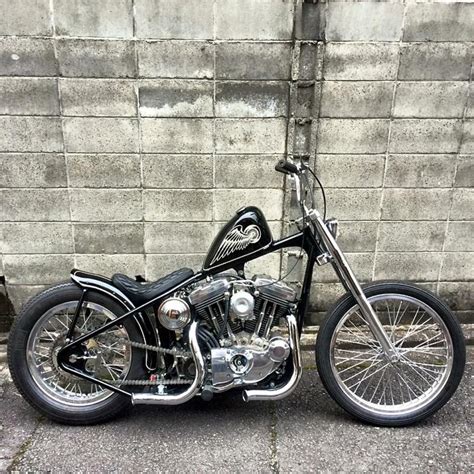Full on sportster hardtail drag bike conversion kit w slick,wheel,disc,sprocket! Evo Sportster Hardtail Frame | hobbiesxstyle