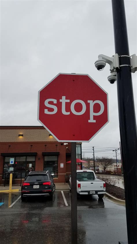 Lower Case Letters On A Stop Sign Rmildlyinteresting