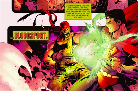 Bloodsport Shooting Supes With Kryptonite Bullet Sending Him To Icu