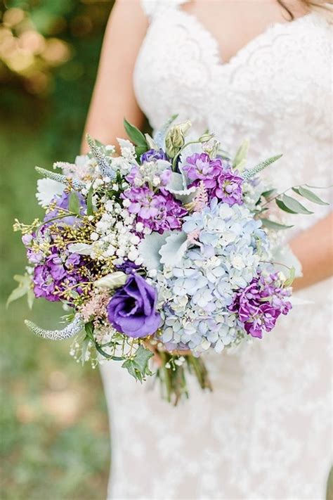 purple and blue wedding flower bouquets purple blue wedding bouquets better homes gardens