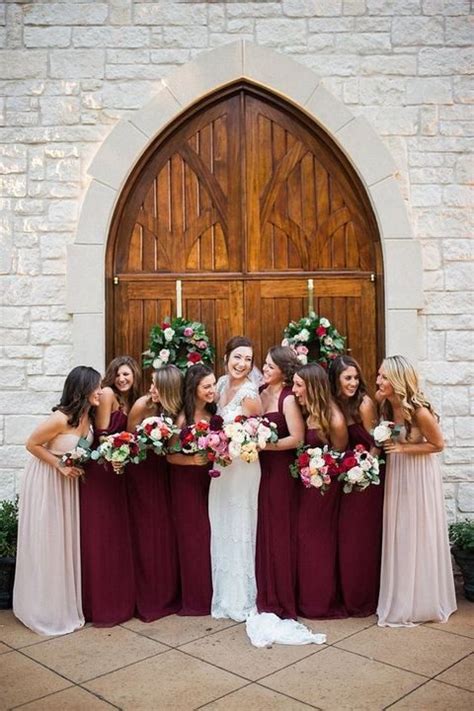 40 Burgundy And Blush Wedding Ideas In Different Styles Trendy