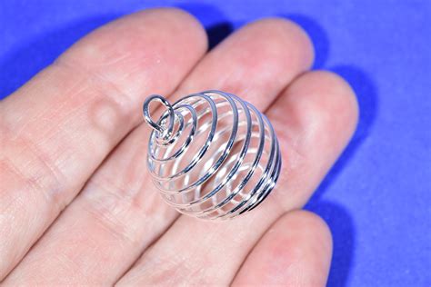 10 Wire Bead Cages 20 Mm Wire Bead Cages Bead Findings Etsy