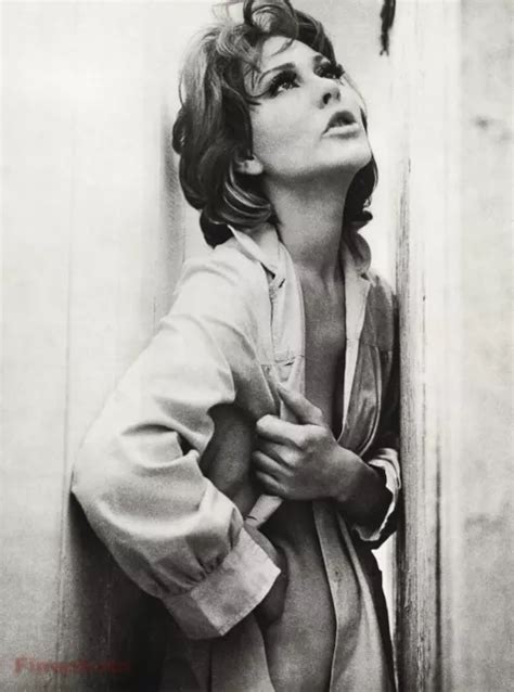 1960S VINTAGE SAM HASKINS Female Nude Woman In Man Shirt Photo Gravure