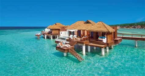 Sandals All Inclusive Overwater Villas In The Caribbean Caribbean All