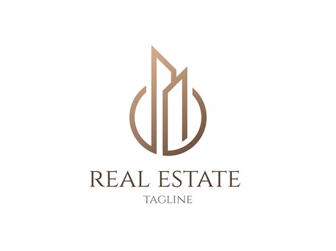 Elegant Real Estate Logo By Base On It On Dribbble
