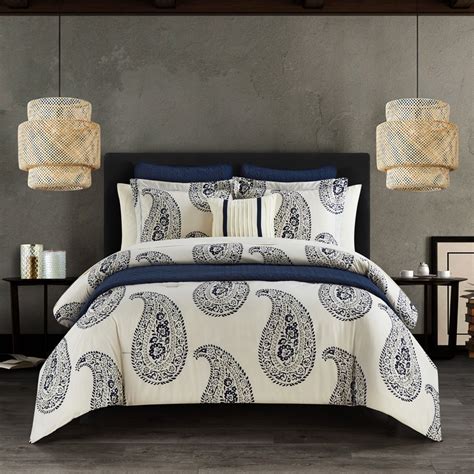 Chic Home Mckenna 12 Piece Comforter And Quilt Set Contemporary Two