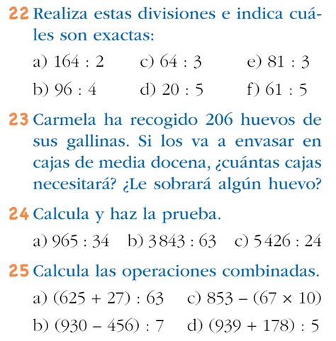 4º Primaria Matemáticas Actividades Lunes 12