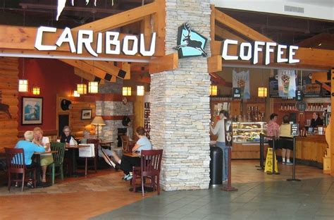 Caribou Coffee This Is A Caribou Coffeehouse In The Mall O Flickr