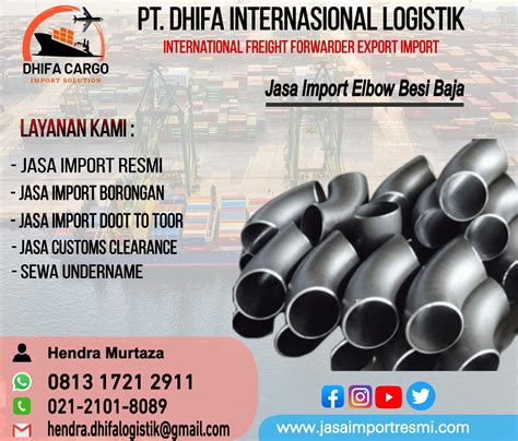 Jasa Import Elbow Sch 40 Besi Baja 081317212911 Jasa Import Resmi