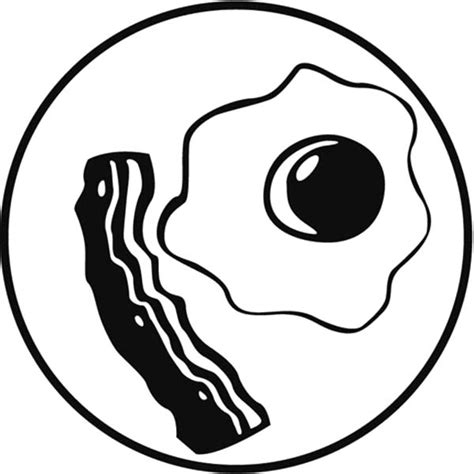 Free roblox coloring pages printable for kids and adults. Bacon And Fried Egg Coloring Pages - Download & Print ...
