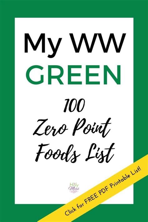 This is my zero point food list. Pin on WW formerly Weight Watchers