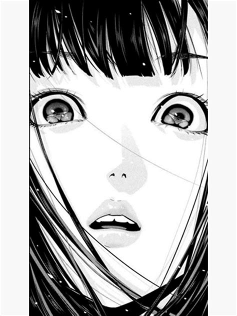 Face Junji Ito Tomie Sticker For Sale By Krystiananowak Redbubble