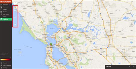 How To Zoom Out Of The Map Webapp Badger Maps