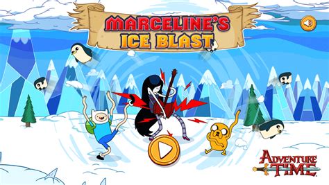 🕹️ Play Adventure Time Game Marcelines Ice Blast Game Free Online