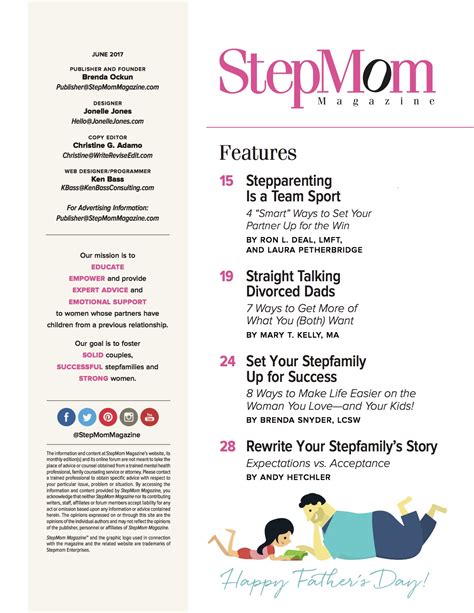 StepMom Magazine Inside The June 2017 Issue